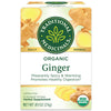 Traditional Medicinals Organic Ginger Herbal Tea, Promotes Healthy Digestion, (Pack of 3) - 48 Tea Bags Total