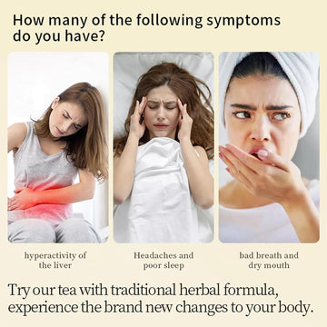 Ginseng Five Treasure Tea - Kidney Tea Formula Ginseng Six, Organic Kidney Cleanse Chinese Natural Herbal For Men Women, The Par