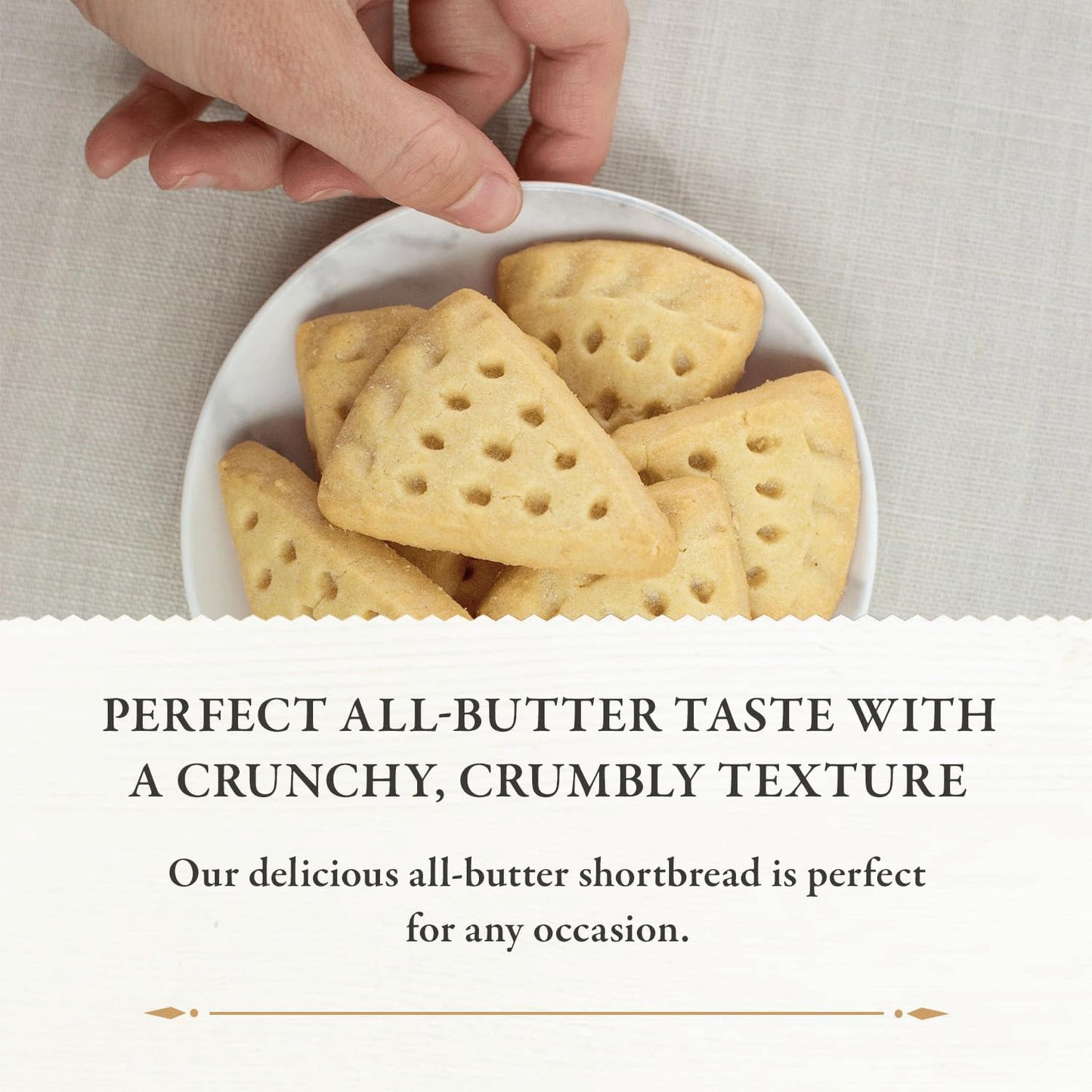 Walker'S Shortbread Triangles, All-Butter Shortbread Cookies, 5.3 Oz (Pack Of 4)