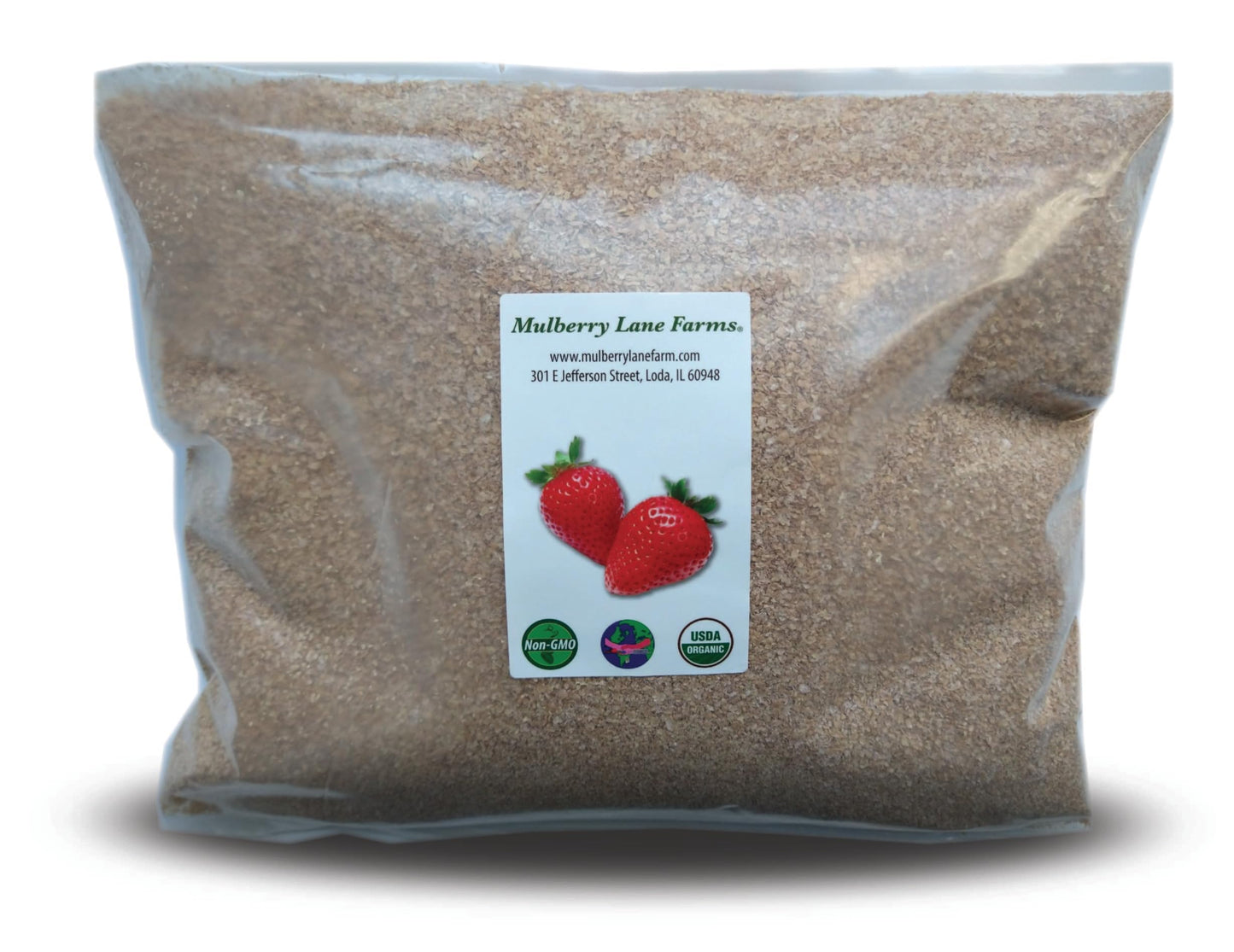 Wheat Bran, 32 Ounces (2 Pounds), Usda Certified Organic, Non-Gmo, Bulk, Product Of Usa, Mulberry Lane Farms