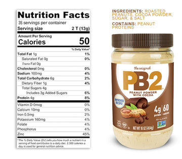 Pb2 Powdered Peanut Butter Bundle, 16 Oz (