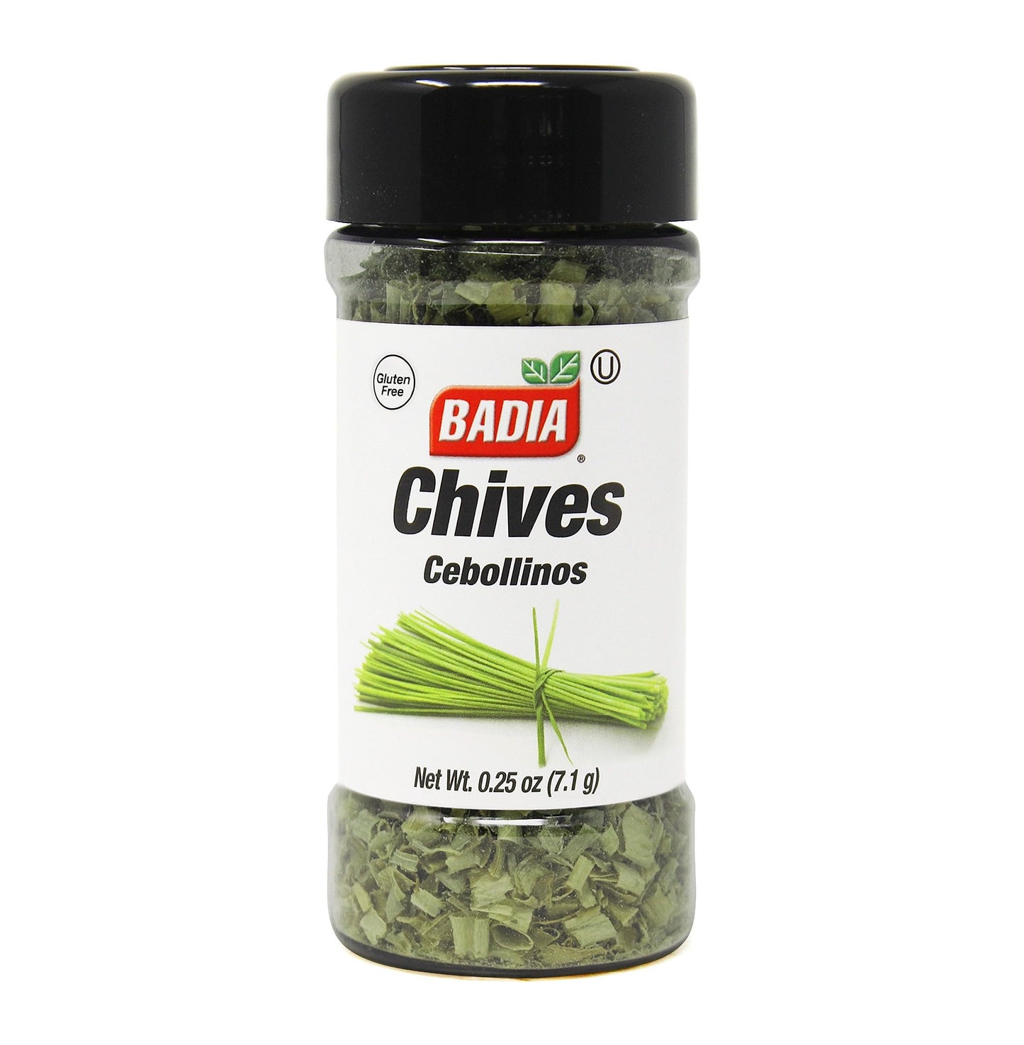 Badia Dried Chives 0.25 Oz - Top-High Standardir-Dried Chives - Fresh & Flavorful For Soups Salads Eggs Dips And More - Sealed For Freshness