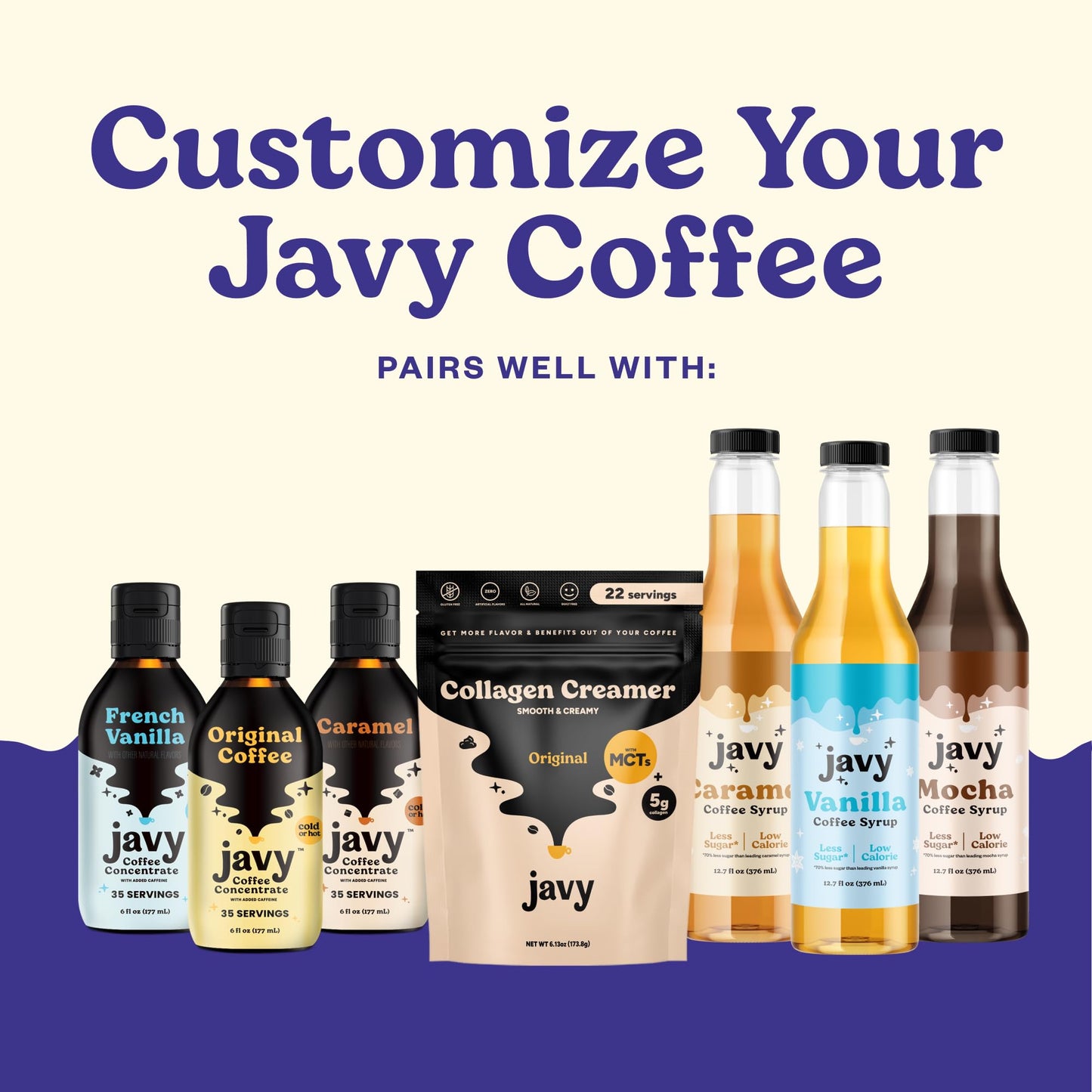Javy Mocha Protein Coffee - Premium Whey Protein & Instant Iced Coffee - 100% Arabica Coffee - Zero Artificial Flavors & Sweeten