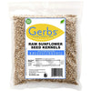 Gerbs Raw Sunflower Seed Kernels 14Oz. | Grown In Usa & Packaged In Resealable Bulk Bag | Keto & Paleo |Allergen Friendly | Packed With Protein & Omega Fats | Gluten Peanut Tree Nut Allergy Free