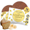 Love + Chew Soft Baked Protein Cookies, Gluten Free | (18) Count Banana Bread Minis | Vegan, Paleo, Non Gmo And Packed With Supe