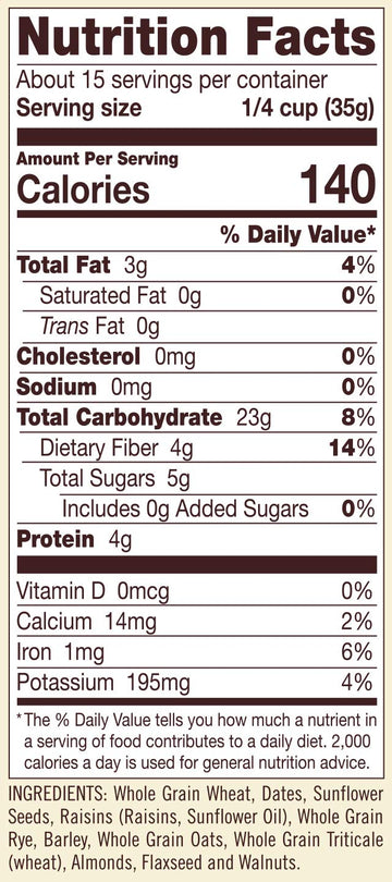 Bob s Red Mill Old Country Style Muesli, 18oz (Pack of 4) - Non GMO, Whole Grain, Vegan, Kosher