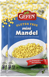 Gefen Gluten Free Mini Soup Croutons, Mini Mandel, 7.7oz (2 Pack) | All Natural | Great for Snacking | Kosher for Passover