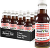 Iced Tea Sweet, Real Brewed, Pure Cane Sugar, Caffeinated, All Natural No Artificial Flavors Or Colors 16 Oz (12 Pack) By Southe