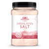 La Salt Co Kashmir 2.5 Lbs Pink Himalayan Salt Jar, X-Fine | 100% Pure, Food Grade With 84 Trace Minerals | Kosher Certified, Ve