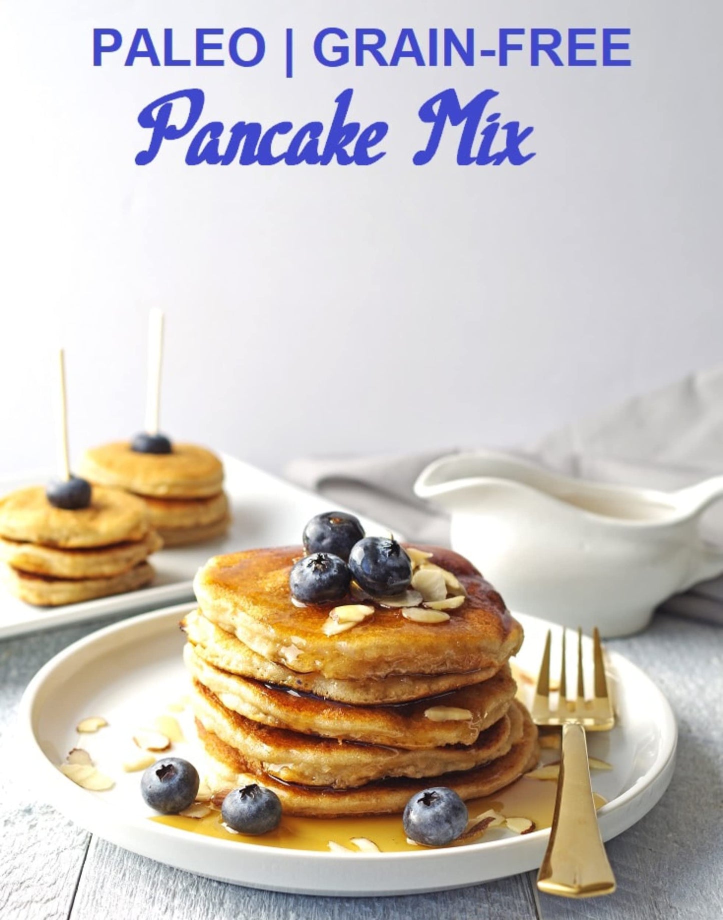 Paleo Pancake & Waffle Mix by Birch Benders, Kosher, Gluten-free, 12 oz Bag