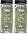 The Spice Hunter California Bay Leaves, Whole, Organic, 0.14-Ounce Jar (Pack of 2)