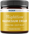 Magnesium Cream - Nighttime Magnesium Lotion - Apply To Legs, Buttocks, Arms Or Chest - Topical Magnesium Chloride - Usa Made An
