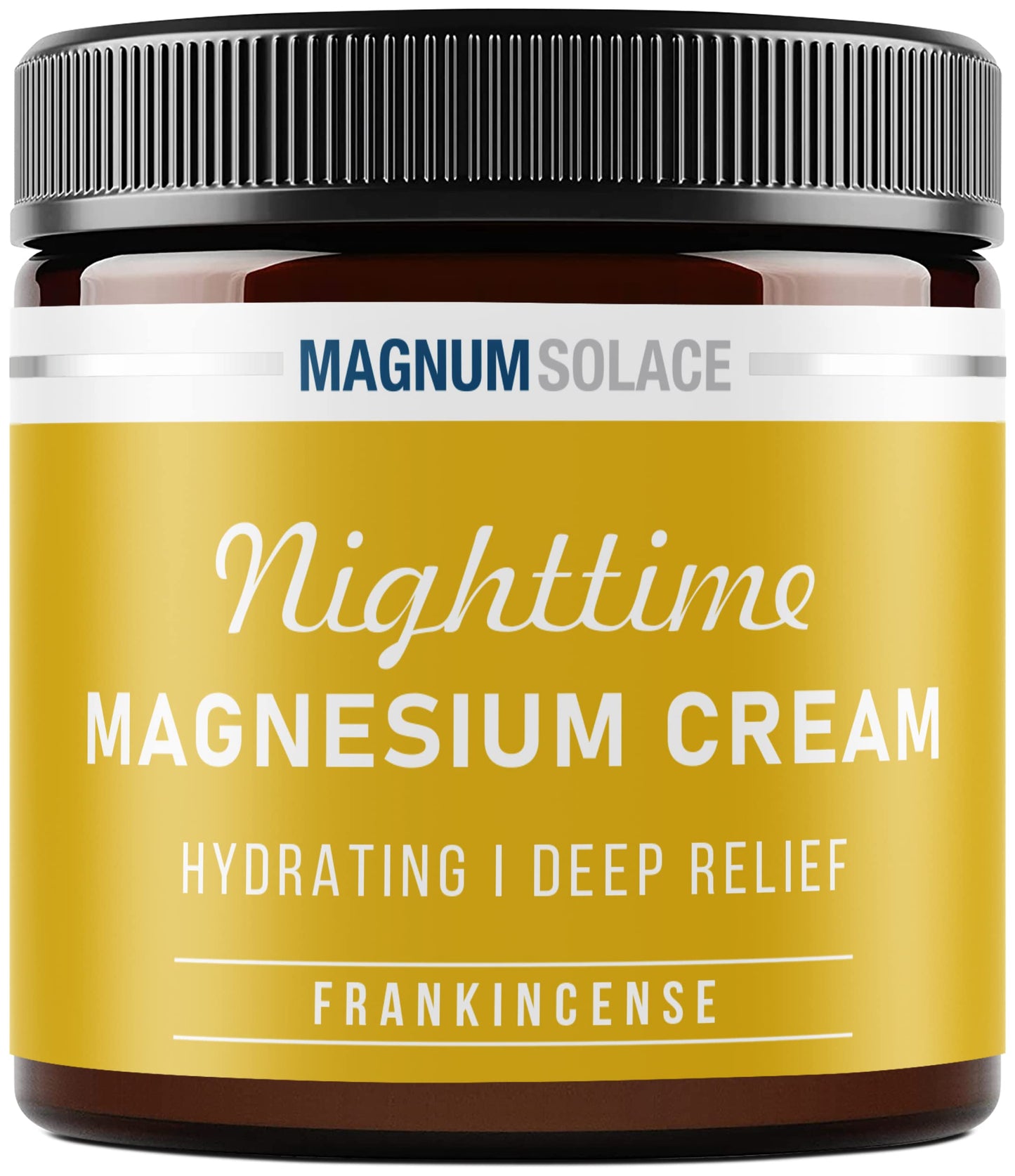 Magnesium Cream - Nighttime Magnesium Lotion - Apply To Legs, Buttocks, Arms Or Chest - Topical Magnesium Chloride - Usa Made An