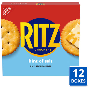 Ritz Hint Of Salt Crackers, 12-13.7 Oz Boxes