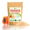 100% Natural Papaya Powder, 1 Lb, Eco-Friendly Resealable Pouch, No Artificial Flavors/Preservatives/Fillers, Halal, Vegan-Frien