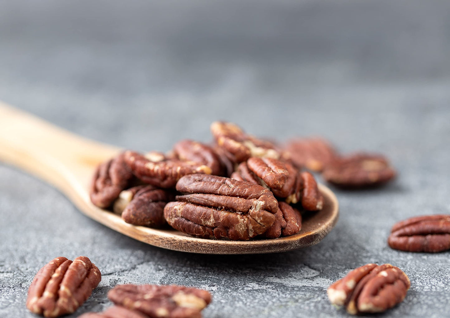 Food To Live Organic Dry Roasted Pecan Halves With Himalayan Salt, 1 Pound Non-Gmo, Oven Roasted Lightly Salted Nuts, No Oil Add
