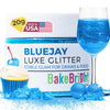 Sweets & Treats Boutique Edible Glitter for Drinks & Cakes, Bluejay Blue, Perfect for Cocktails & Desserts