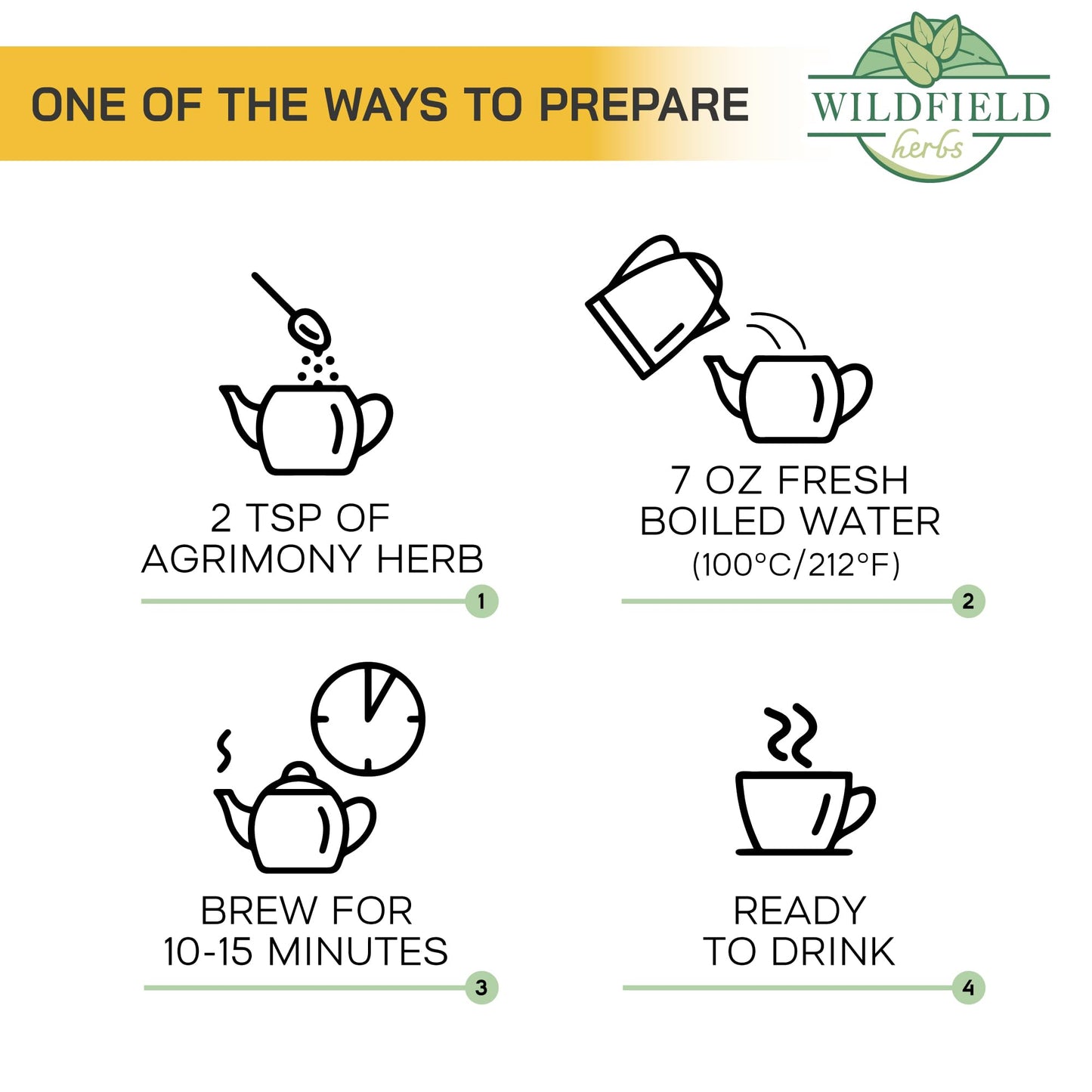 4 Oz. Agrimony Herb Dried Cut Agrimony Flower Tea (Agrimonia Eupatoria L.) - 113G Agrimonia Herbal Tea Flor De Hierba De San Gui