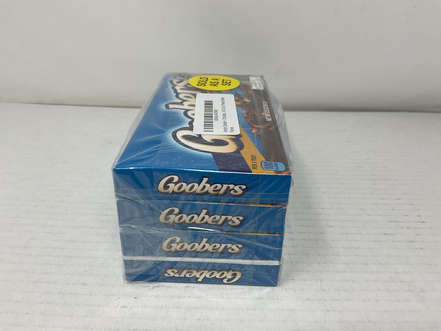 Nestle Goobers Chocolate Covered Peanuts Theater Boxes, 3.5 oz (Pack of 4) - Brown