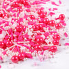 Edible Pink Sprinkles For Cake Decorating, Pink Confetti Sprinkles, Pink Jimmy Sprinkle Mix, Perfect For Baking, Cake, Cupcakes,