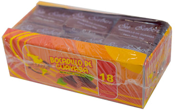 Su Sabor Guava Paste / Bocadillo De Guayaba 18 Units (Veleo Rojo)