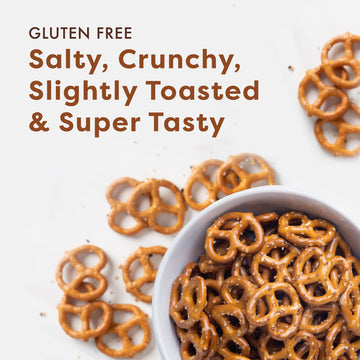 Glutino Gluten Free Pretzel Twists, Delicious Everyday Snack, Salted, 14.1 Oz