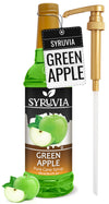 Syruvia Green Apple Syrup - Premium Flavoring Syrup for Tea, Italian Sodas, Beverages, Desserts, Ice Cream, Cocktails & Mocktail
