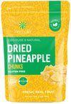 Herbaila Dried Pineapple Chunks, 1 Pound. Dehydrated Pineapple Chunk, Dehydrated Pineapple Bulk, Dried Pineapple Bits. All Natural, Non-Gmo, Lightly Sweetened Dried Pineapples, 16 Oz.