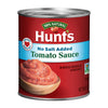 Hunts Tomato Sauce No Salt Added, Keto Friendly, 8 oz