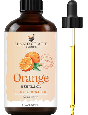 Handcraft Sweet Orange Essential Oil - 100% Pure And Natural - Premium Therapeutic Grade Essential Oil For Diffuser And Aromathe