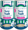 Spicewell - Himalayan Pink Salt Pouch - Boosted with 9 Real Veggies, Less Sodium Than Table Salt - Fine Ground - 9oz Shaker (2 p
