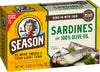 Season Sardines In Olive Oil - Wild Caught, 22G Of Protein, Keto Snacks, More Omega 3'S Than Tuna, Kosher, High In Calcium, Canned Sardines - 4.37 Oz Tins, 24-Pack
