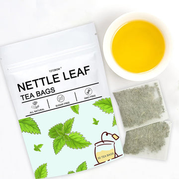 Nettle Leaf Tea, 50 Teabags, Nettle Leaf Tea Bags - Natural Stinging Nettle Tea Bags