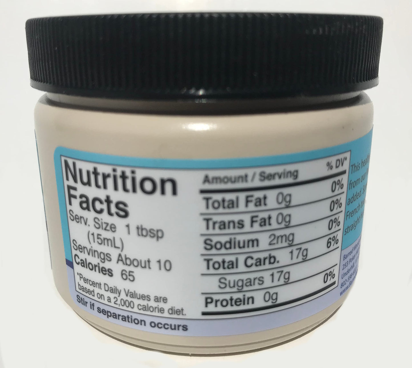 Pure Vermont Maple Cream - Barred Woods Maple Products - Maple Butter