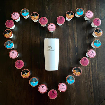 Coffee Beanery The Fruit Coffee Pod Variety Pack (20Ct) - Gourmet Flavored Coffee Pods