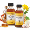 Mickelberry Gardens Fire Cider Tonic - Organic Turmeric, Ginger & Dandelion - 2 Fl Oz (Pack of 2) - Amber