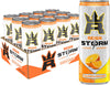 REIGN Storm Fitness & Wellness Energy Drink, Valencia Orange, 12 Fl Oz, Pack of 12, 12 Servings, Model 503347