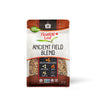 1 Pack X 14 Ounces Ancient Field Blend, Wild Rice Blend With Sprouted Crimson Lentils, White Sorghum Grain, Quinoa And Brown Rice, Non Gluten, Non-Gmo, Kosher And Vegan - Floating Leaf
