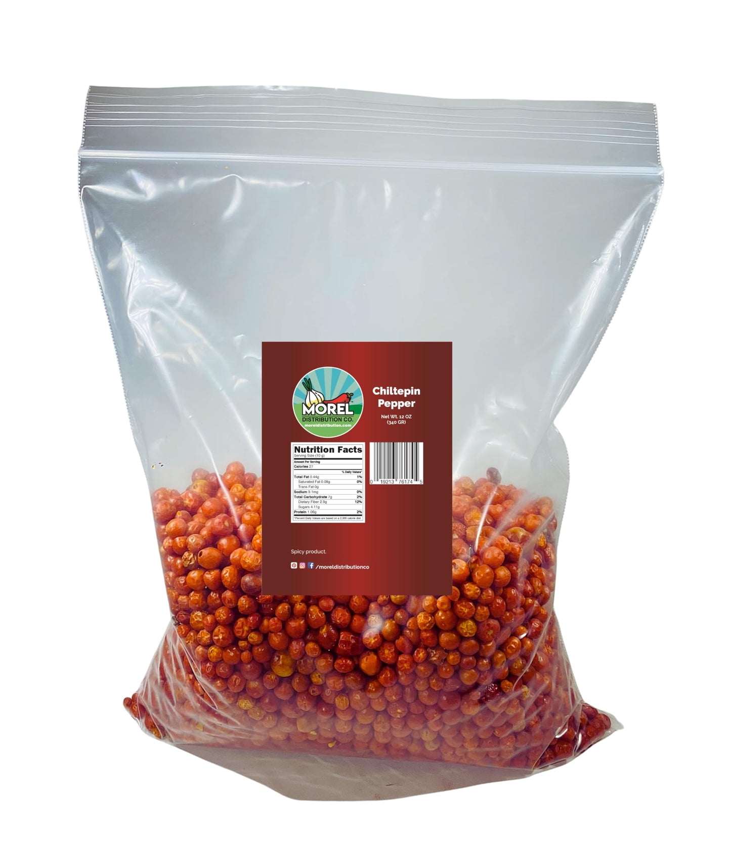 Dried Chiltepin Peppers (Chili Tepin) // Weights: Dried Chiltepin Peppers (Chili Tepin) // Weights: 8 Oz, 12 Oz, 1 Lb, 2 Lbs & 5