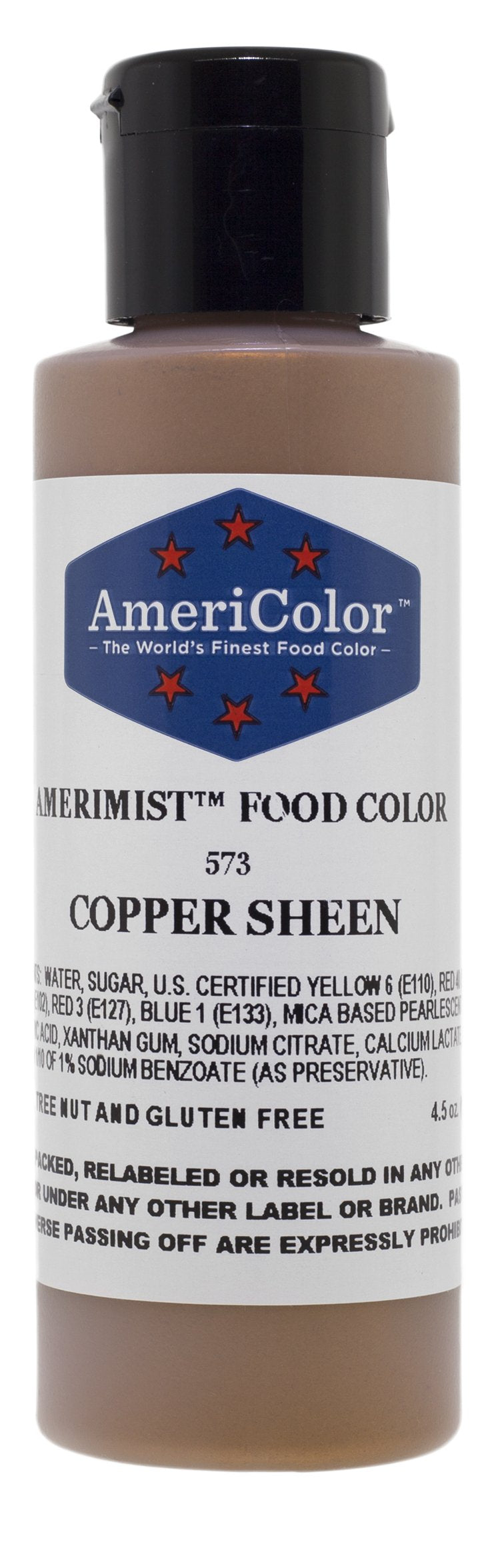 Americolor Amerimist Airbrush Color 4.5 Ounce, Copper Metallic Sheen