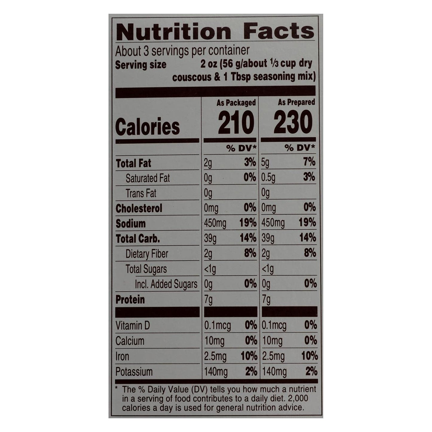 Toasted Pine Nut Couscous 5.60 Ounces (Case Of 12)