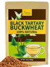 TeeLux Roasted Buckwheat Loose Leaf Tea, Caffeine Free, 14oz/400g