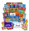 Lakehouse Student 52 College Care Package With Taco Bell Gift Card - College Essentials Snack Box - College Snack Boxes Care Packages For College Students Gift Basket - College Dorm Room Essentials