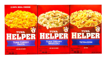 Tuna Helper Variety Pack - Tuna Cheesy Pasta, Tuna Creamy Broccoli, Tetrazzini (19 oz. Total) (3 Pack)