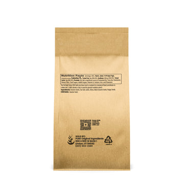 Pure Original Ingredients Everything Bagel Seasoning (1 Lb) Add Flavor & Texture, Mix Of Sesame Seeds, Garlic, Onion & Salt