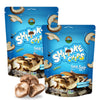 Terraland Shiitake Chips - Sea Salt, Crispy & Crunch Mushroom Snack, Non GMO, Vegan, Topping for Salads and Soups 2.12oz Bag - P