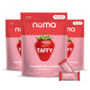 Numa Taffy Candy - Strawberries and Creme Made w Real & Simple Ingredients - Low Sugar, High Protein, Low Calorie, All Natural,