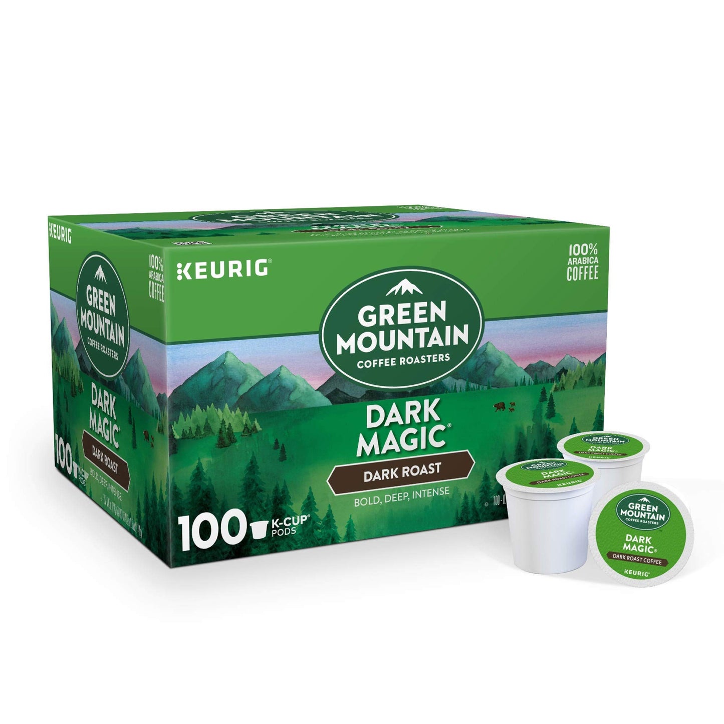 Green Mountain Coffee Roasters Keurig Single-Serve K-Cup Pods, Dark Roast Coffee, 40.2 Ounce