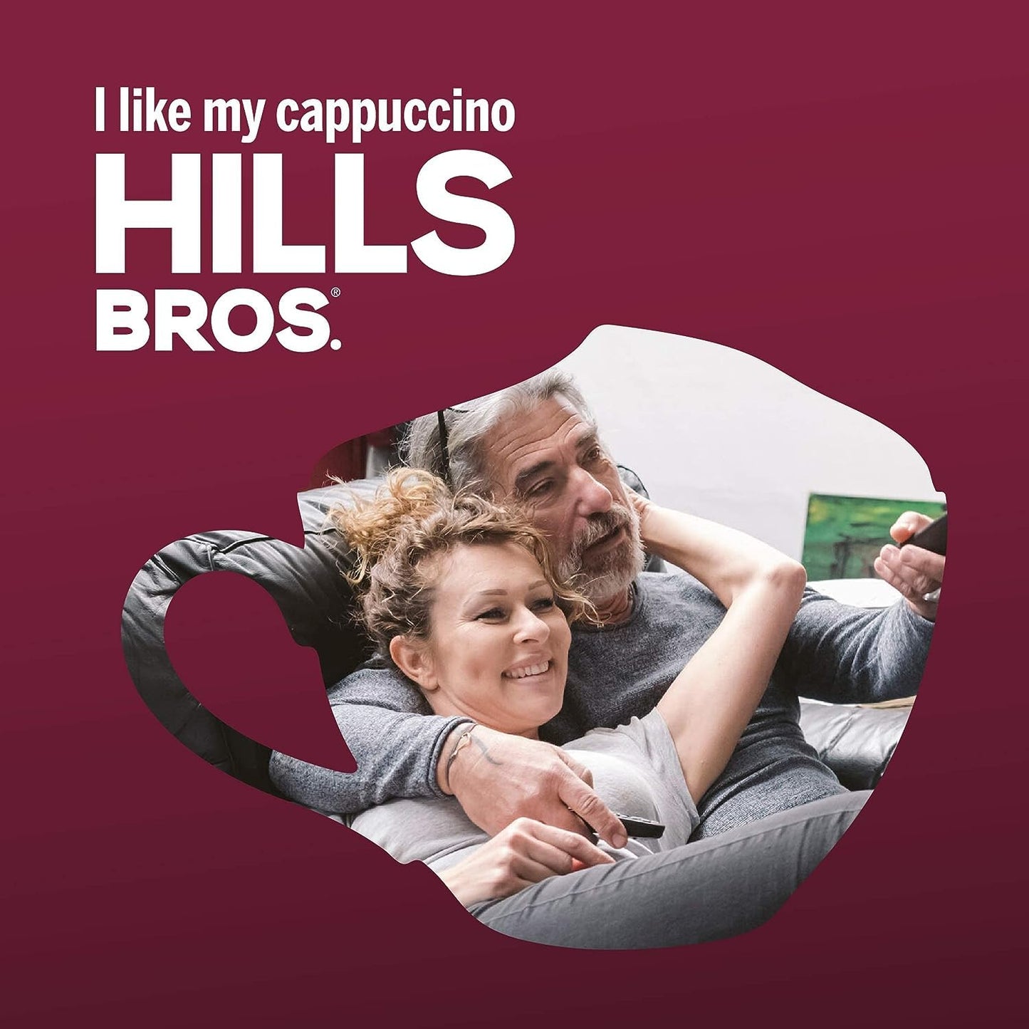 Hills Bros Instant White Chocolate Caramel Decadent Cappuccino 16 Ounce (Pack Of 3)