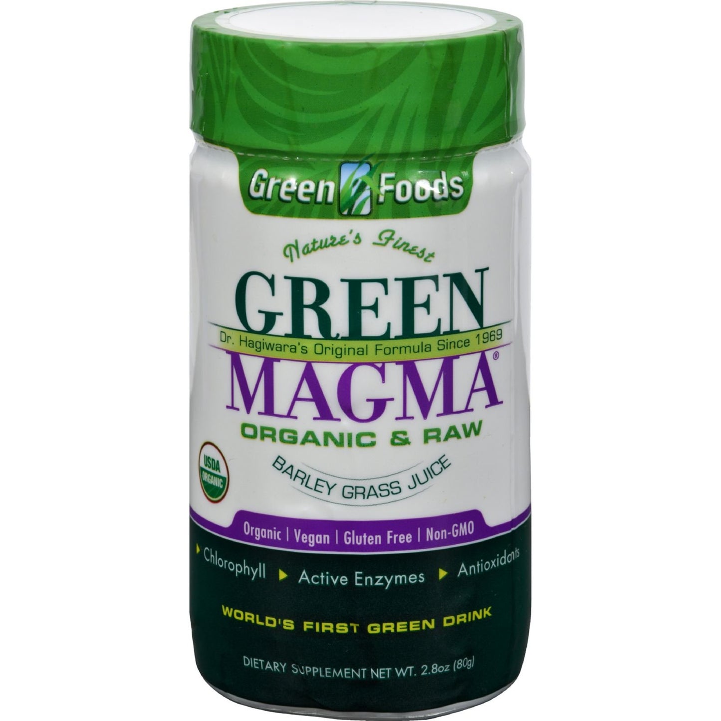 Green Foods Dr Hagiwara Green Magma Barley Grass Juice Powder - 5.3 oz